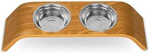 lot 200267 image: Cat Raised Dog Bowl Station