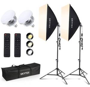 lot 200284 image: Softbox Lighting Kit
