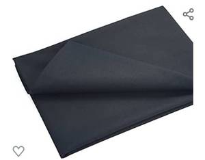 lot 200311 image: Master FAB -Black 100% Cotton Fabric Poplin Fabric by The Yard