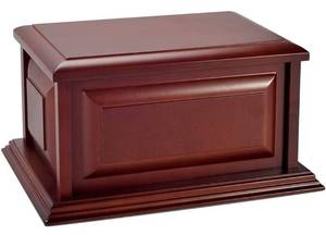 lot 300257 image: Wood Urn, Professional Wooden Urns
