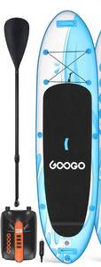 lot 300266 image: Retail $200 Googo Inflatable Paddle Board