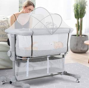 lot 300274 image: Retail $150 beiens Baby Bassinet 3 in 1