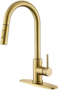 lot 300295 image: Tohlar Gold Kitchen Faucets