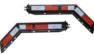lot 300314 image: Retail $141.22 TBOZZ Black Angled Mud Flap