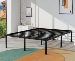 lot 300316 image: Retail $128 Queen Platform Bed Frame