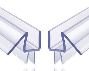 lot 300321 image: 2-Pack Butecare Frameless Shower Door Seal