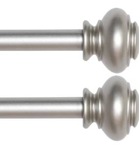 lot 300322 image: Turquoize 2 Pack Window Curtain Rods