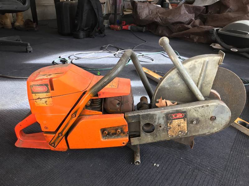 Husqvarna 14" Cut Off Saw KCMO Tool Sale EquipBid