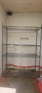 lot 18049 image: Green 4-Tier Metro Rack