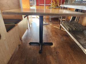 lot 18074 image: Plymold Light Wood Table