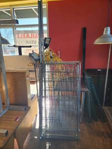 lot 18089 image: 3 Tier Industrial Shelf