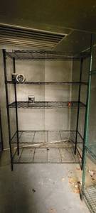 lot 18140 image: 5-Tier Black Metro Rack