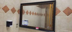 lot 18259 image: 3 Framed Mirrors and A Framed Nature Picture