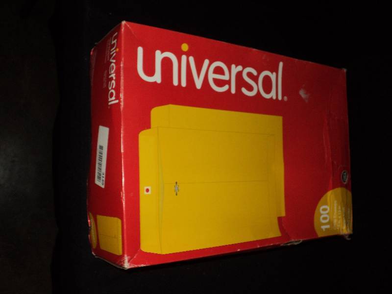 lot 4083 image: partial case Universal Brand 10 x 13 Manila envelopes, approx 80 envelopes