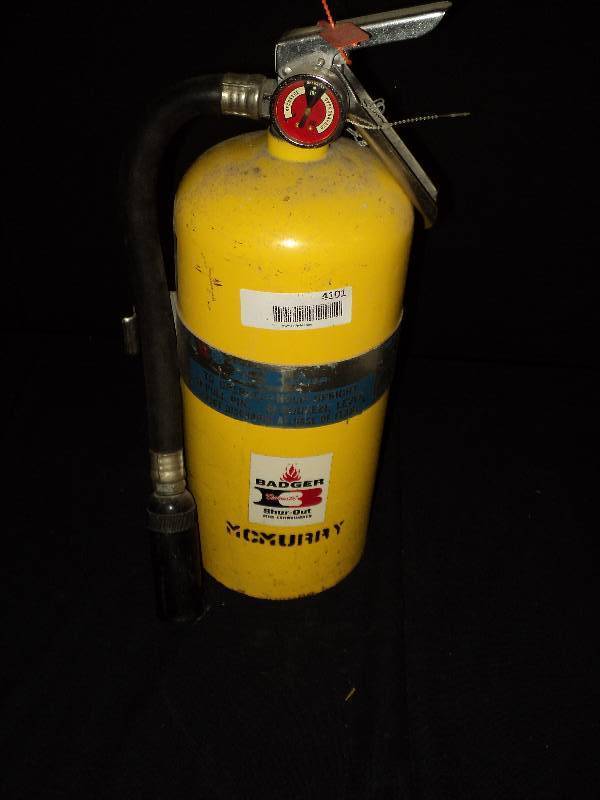lot 4101 image: (1) Badger ABC Fire Extinguisher, charged