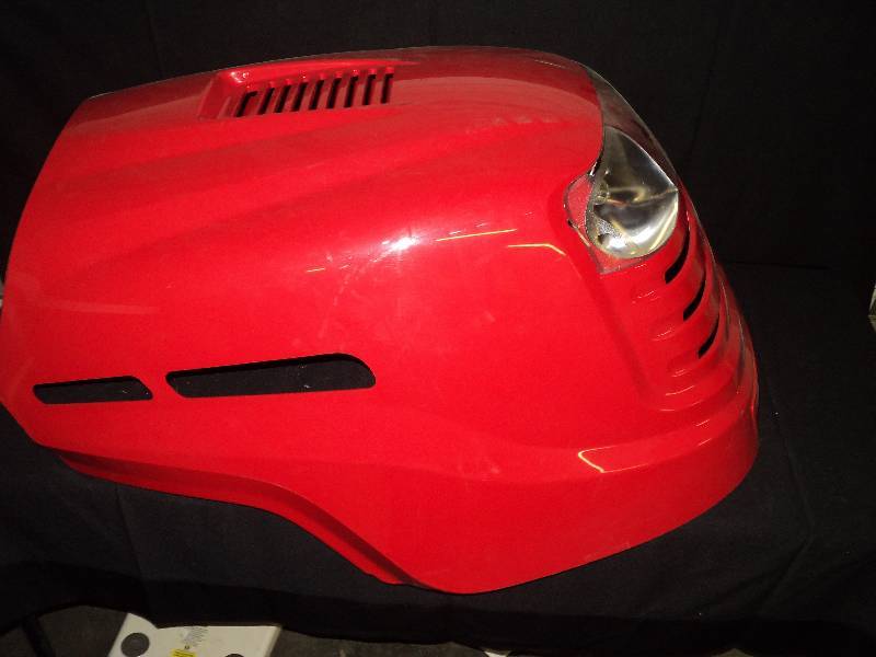 lot 4140 image: cub cadet riding Mower Hood, plastic PN 731-05765 731-04567A replaces part # 931-05765, 93105765