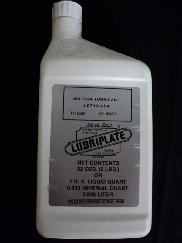lot 4192 image: (1) bottle Lubriplate Air Tool Lubricant, 32 oz. bottle