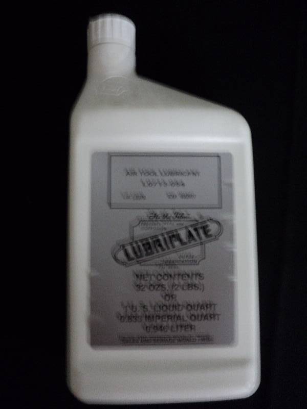 lot 4189 image: (1) bottle Lubriplate Air Tool Lubricant, 32 oz. bottle