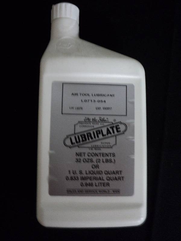 lot 4193 image: (1) bottle Lubriplate Air Tool Lubricant, 32 oz. bottle