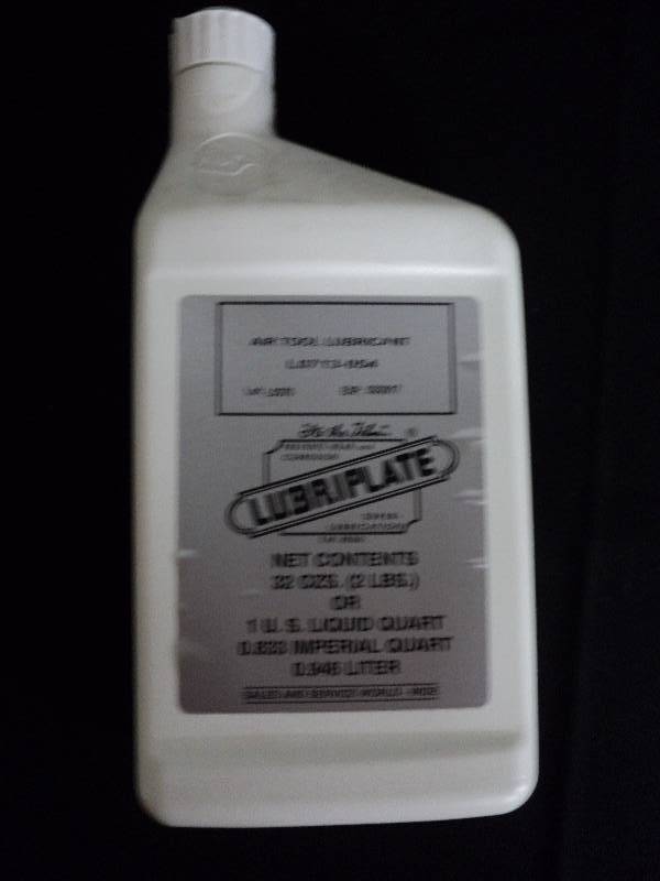 lot 4197 image: (1) bottle Lubriplate Air Tool Lubricant, 32 oz. bottle