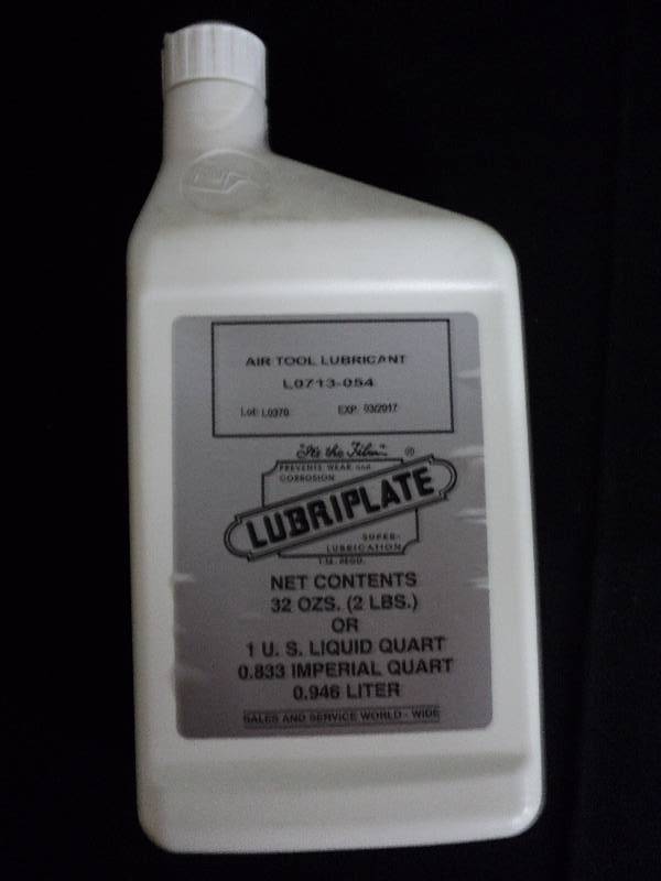 lot 4198 image: (1) bottle Lubriplate Air Tool Lubricant, 32 oz. bottle