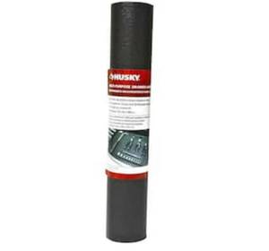 lot 40809 image: Husky 18 in X100 in. Black Premium Solid Drawer Liner - Lot of 2
