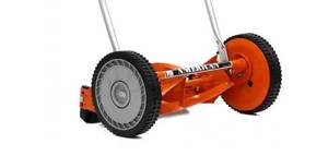 lot 40810 image: merican Lawn Mower Company 14 in. 4-Blade Manual Walk Behind Reel Lawn Mower - Reel only