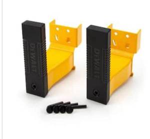 lot 40828 image: DEWALT Cord Minder Bracket Set for DXST Industrial Storage Racks (2-Piece)