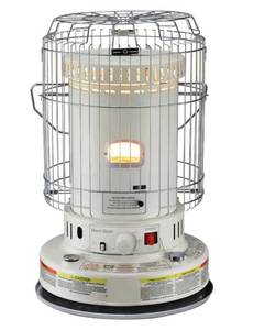 lot 40843 image: DuraHeat Portable Convection Kerosene Heater Provides 23,800 Btus of Warmth