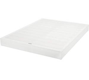 lot 73416 image: Amazon Basics Smart Box Spring Bed Base, 5-Inch Mattress Foundation - Full Size, Tool-Free Easy Assembly (B07K6H2P7G)