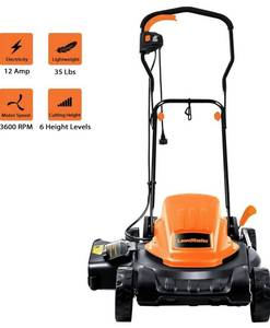 lot 73424 image: LawnMaster ME1218X Electric Lawn Mower 12AMP 19-Inch