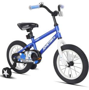 lot 73431 image: JOYSTAR Pluto Kids Bike for 3-13 Year Old Boys & Girls with Training Wheels for 12 14 16 18 20 inch Bikes, Kickstand for 18 20 Inch BMX Freestyle Kids Bicycle