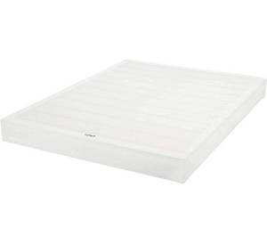 lot 73468 image: Amazon Basics Smart Box Spring Bed Base, 5-Inch Mattress Foundation - Full Size, Tool-Free Easy Assembly (B07K6H2P7G)