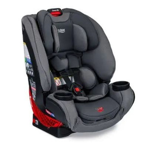 lot 9244 image: Britax� One4Life�� ClickTight� All-in-One Convertible Car Seat in Drift Grey- Retail $319