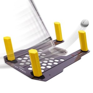 lot 9259 image: GoSports Golf HEX TRACK Swing Path Guide - Fix Slices Hooks and More- Retail $47