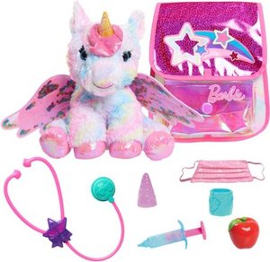 lot 9264 image: Just Play - Barbie Dreamtopia Unicorn Doctor Set