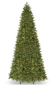 lot 10195 image: National Tree Company Christmas Tree- 7 Ft