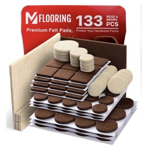 lot 10219 image: MinnARK Premium Felt Pads - 133 pc - 2- sets