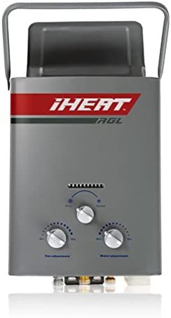 iHeat Tankless AGL 5 34 000 btu hr 5 Liter LPG Gas Portable Water