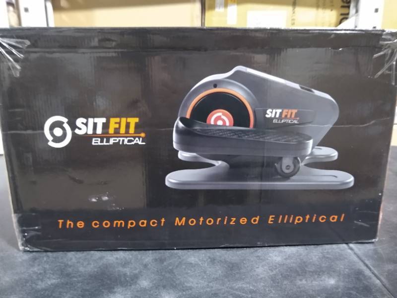 SITFIT ELLIPTIcAL SITFIT, Sit Down and cycle Powered Foot Pedal