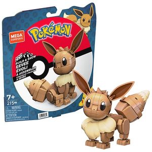 lot 55964 image: Mega Pokemon Build & Show Eevee toy building set, 4 inches tall
