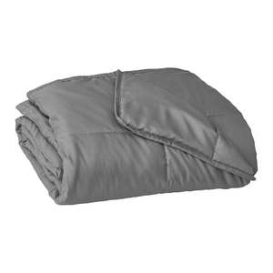 lot 56053 image: 48 x72 Essentials 15lbs Weighted Blanket Gray - Tranquility