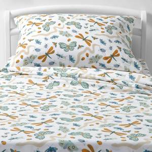 lot 56068 image: Full Insect Print Cotton Sheet Set - Pillowfort