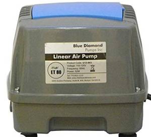 lot 24001 image: Blue Diamond ET 80 Septic or Pond Linear Diaphragm Air Pump