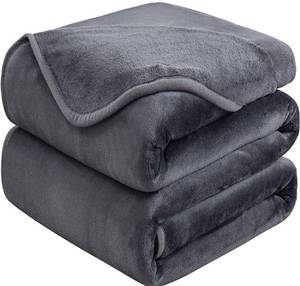 lot 24070 image: Soft Queen Size Blanket for Fall Winter Spring All Season Warm Fuzzy Microplush Lightweight Thermal Fleece Summer Autumn Blankets for Couch Bed Sofa,90x90 Inches,