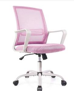 lot 24082 image: Pink Office Chair, Mesh Back, SKU C-1839-PK