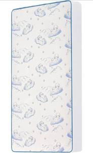 lot 24090 image: Dream On Me 2-in-1 Breathable Sweet Dreams 88 Coil Spring Crib and Toddler Bed Mattress, Greenguard Gold Certified, 1 Count (Pack of 1)