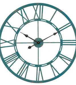 lot 24120 image: Utopia Alley Roman Round Wall Clock CL64BL