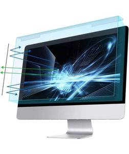 lot 24167 image: MOSISO 20-22 inch Computer Blue Light Blocking Screen Protector Anti-UV Eye Protection Filter Film Panel for Diagonal 20,21.5,22 inch 169 Widescreen Desktop PC LED Monitor(19.29 x 12.48 inchL x W) PACK OF 2
