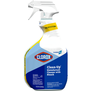 lot 110075 image: CLOROXPRO Commercial Solutions CLOROXPRO Clean-Up All Purpose Cleaner with Bleach - Original, 32 Ounce Spray Bottle,